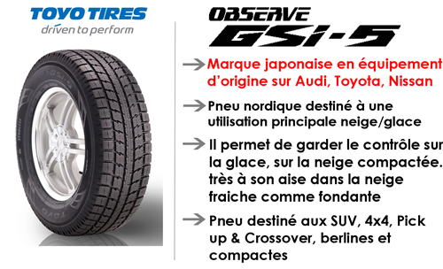 235/60 R17 102T TOYO OBSERVE GSI5